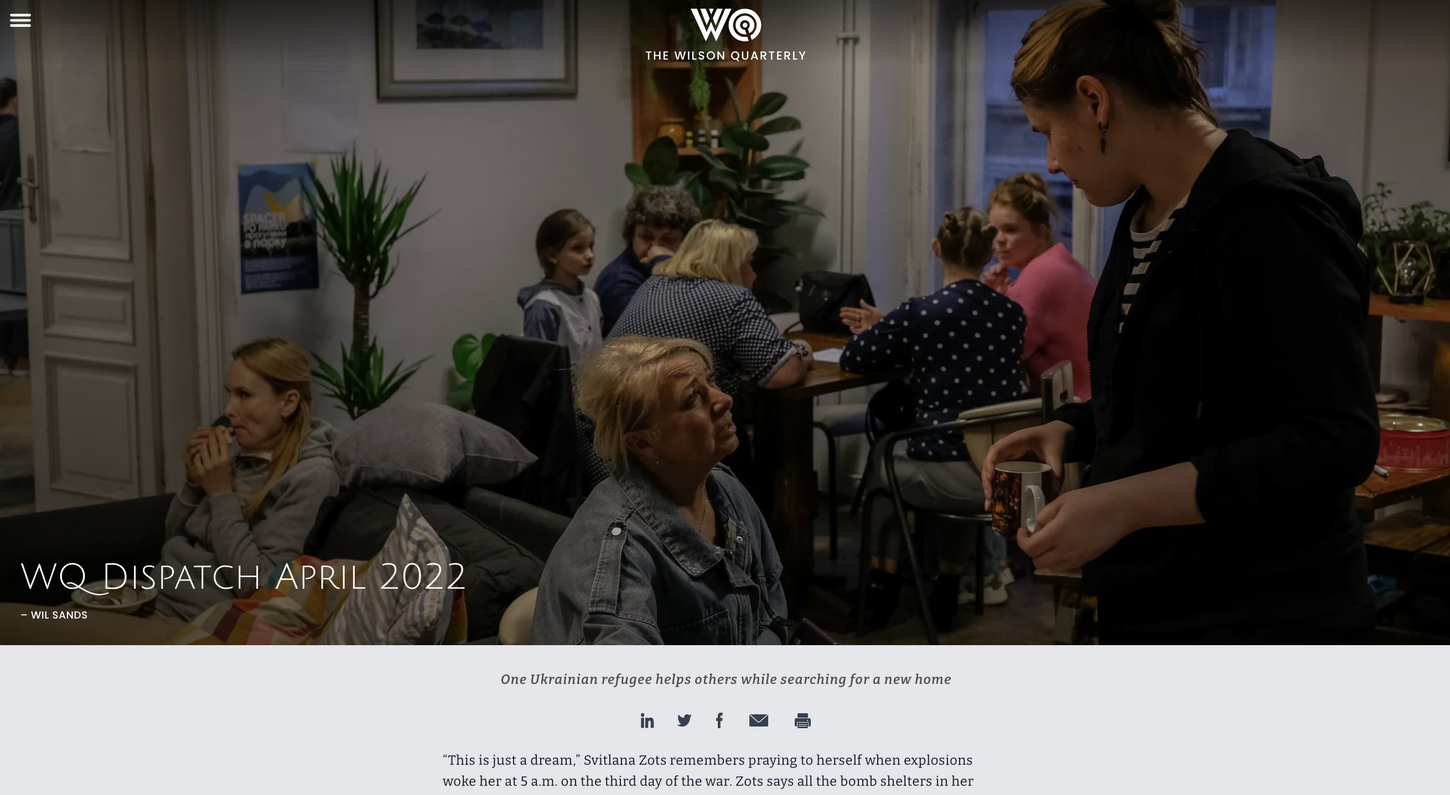 WQ DISPATCH APRIL 2022