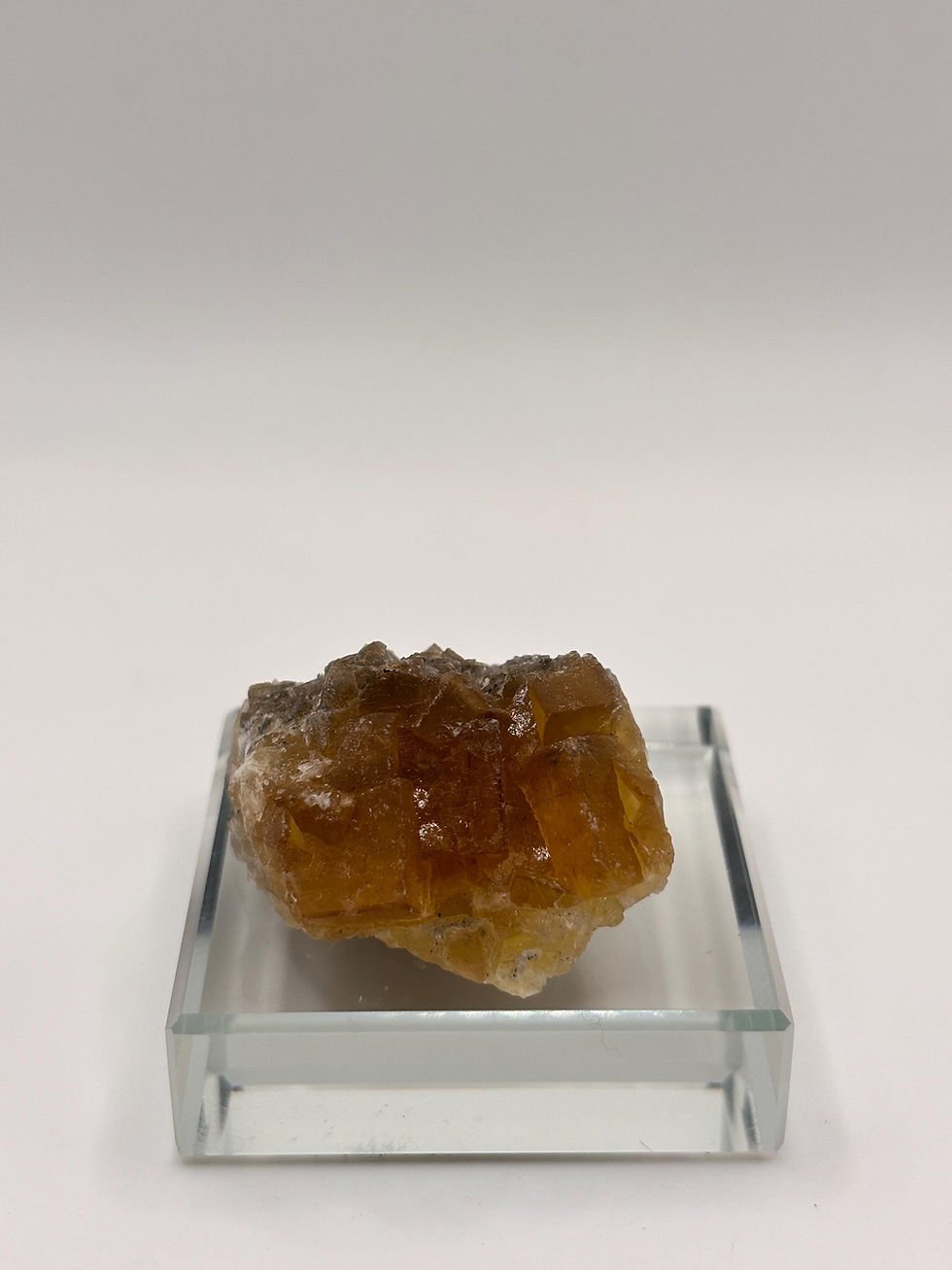 Thumbnail: Yellow Fluorite Crystal, Fluorescent Fluorite, Honey Fluorite, Mineral Specimen