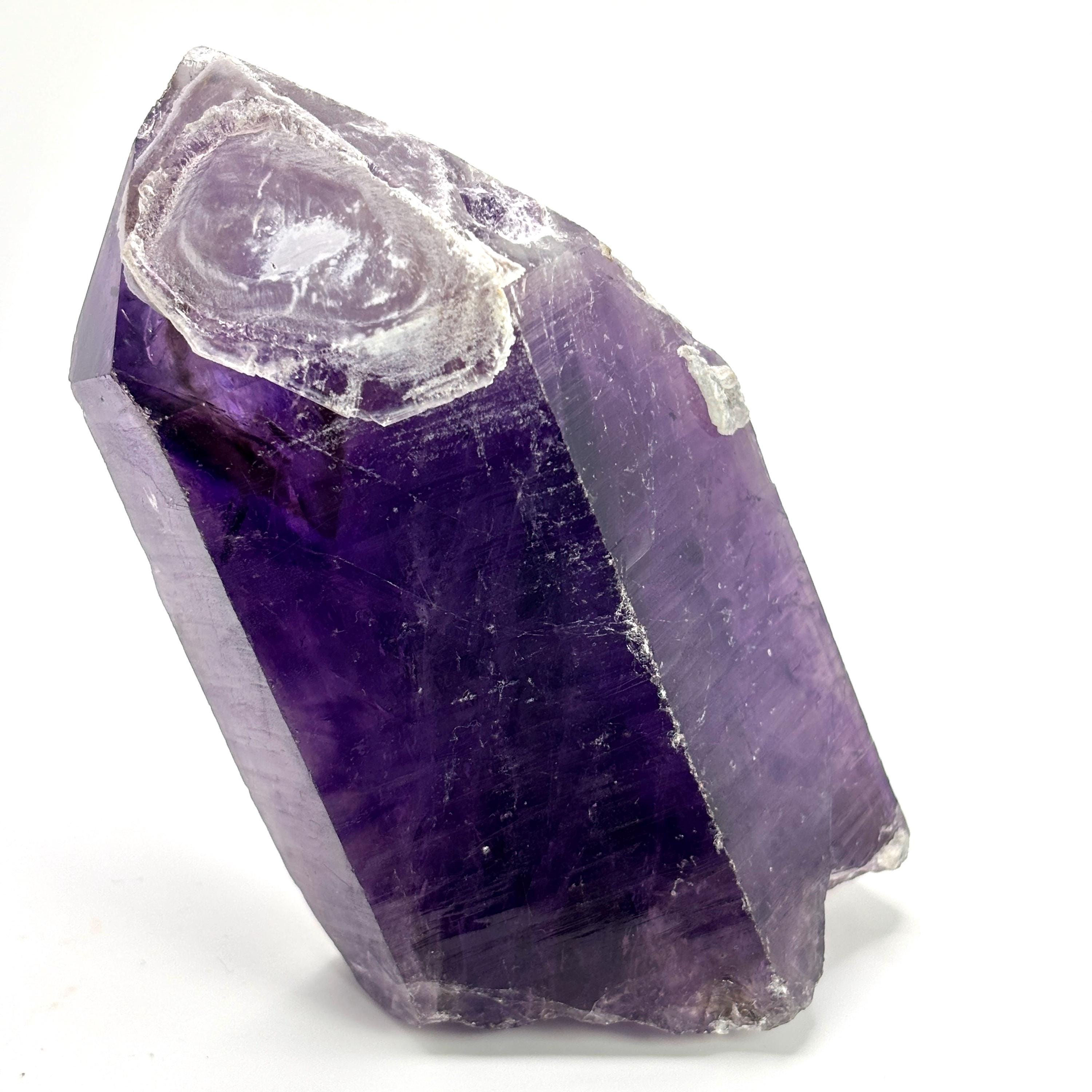 Goboboseb Amethyst Crystal, High Quality Deep Purple Amethyst Point from