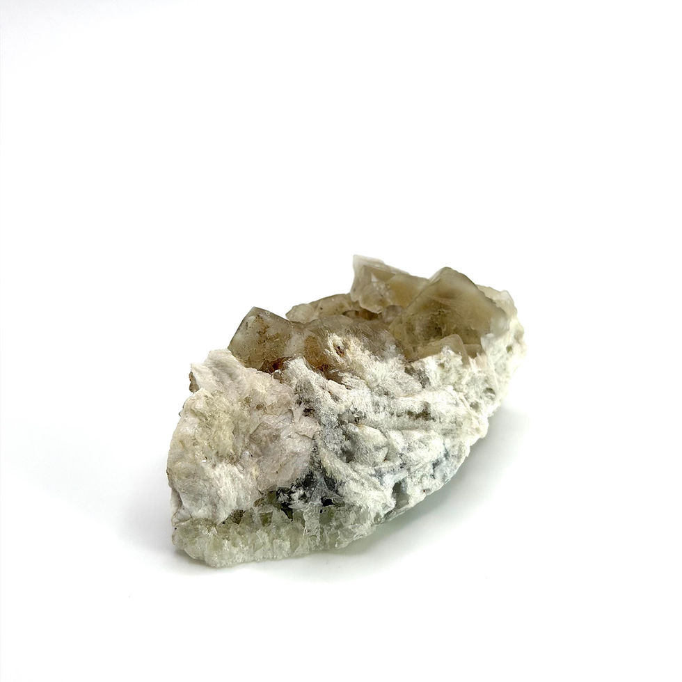 Thumbnail: Clear Fluorite Crystal, Natural Mineral Specimen from Madoc, Ontario, Canada