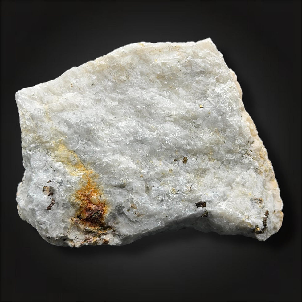 Thumbnail: Calcite, Aragonite & Chondrodite Fluorescent Mineral Specimen, Shortwave UV