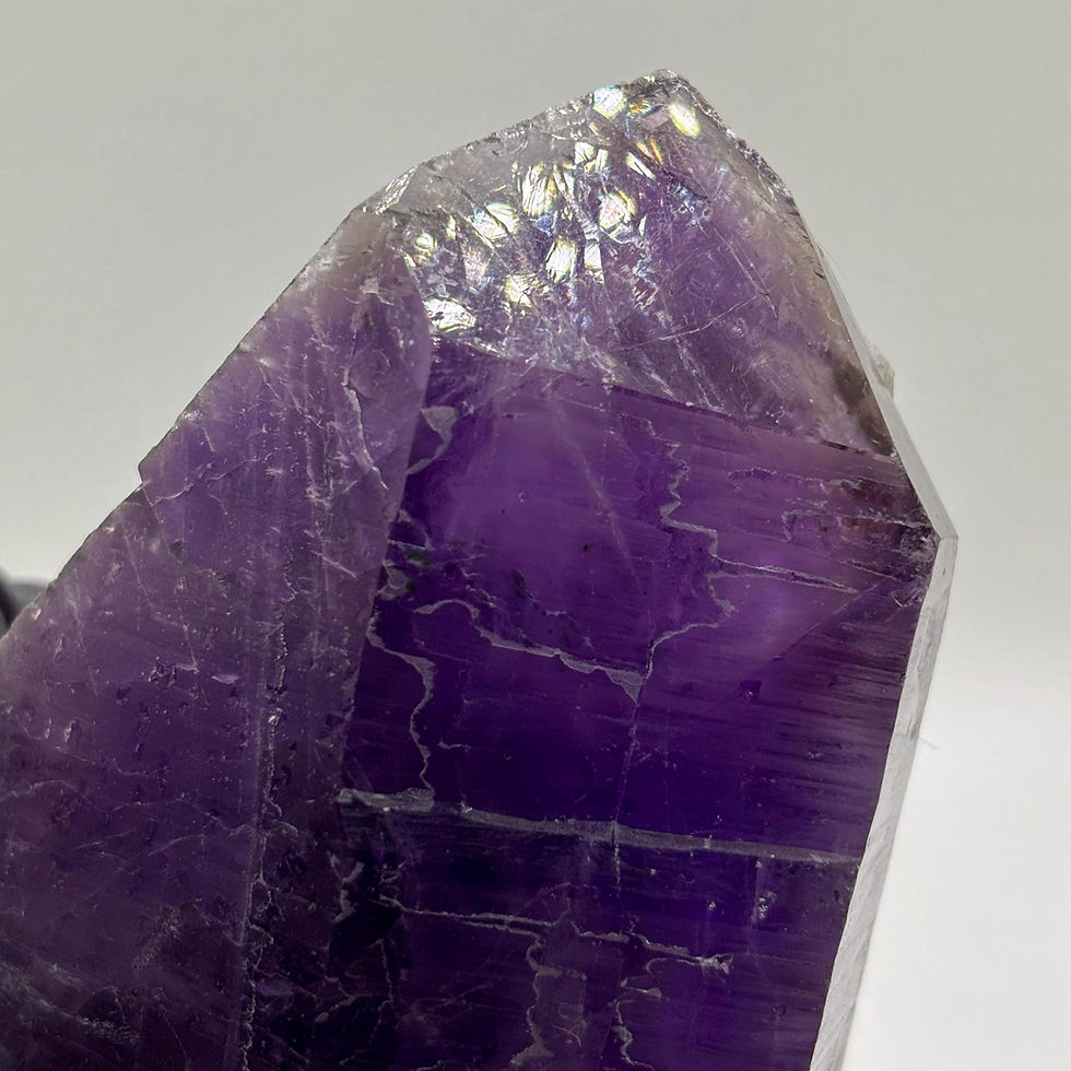 Thumbnail: Goboboseb Amethyst Crystal, High Quality Deep Purple Amethyst Point from
