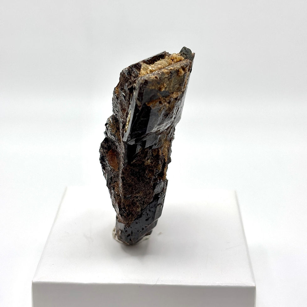 Thumbnail: Titanite var. Sphene Crystal, Natural Brown Sphene from Ontario, Canada, 76g