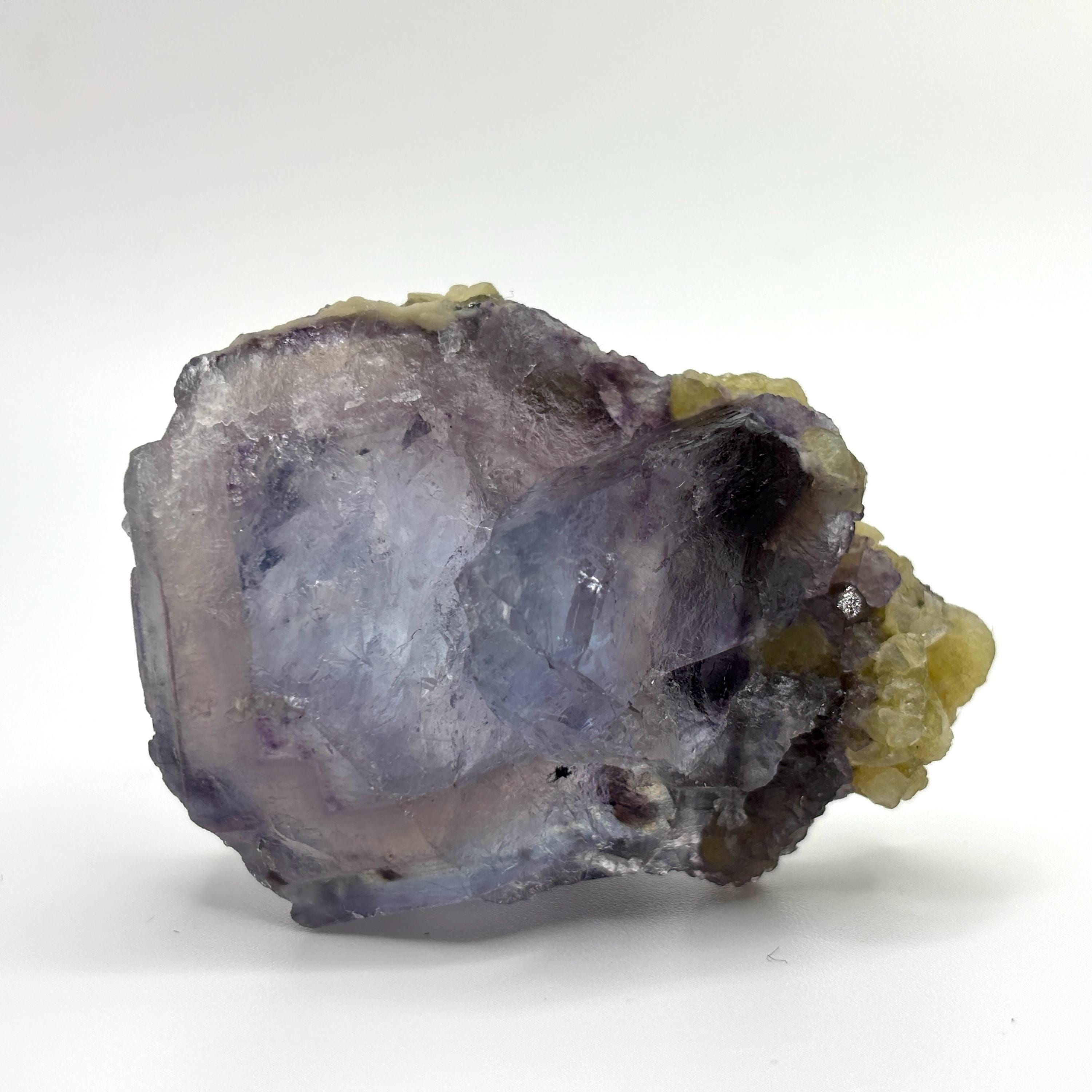 Stepped Fluorite Crystal from YGX Mine, China, 48g