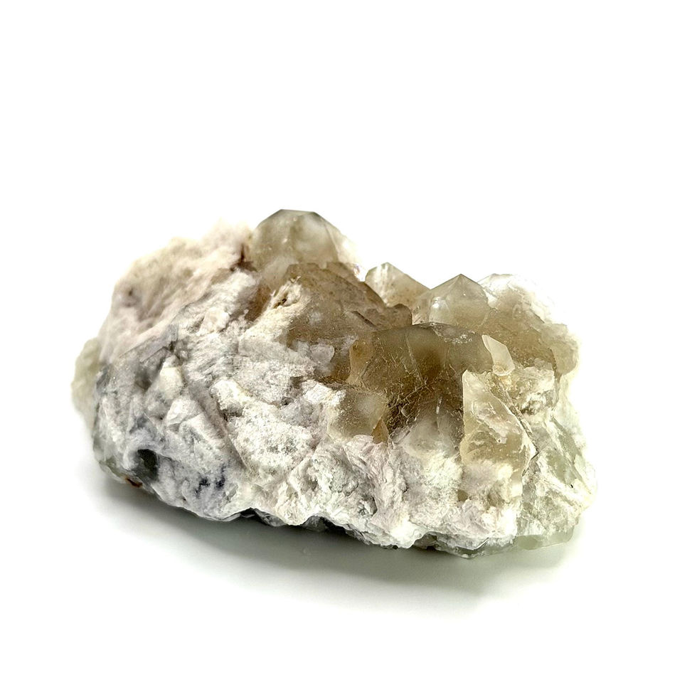 Thumbnail: Clear Fluorite Crystal, Natural Mineral Specimen from Madoc, Ontario, Canada