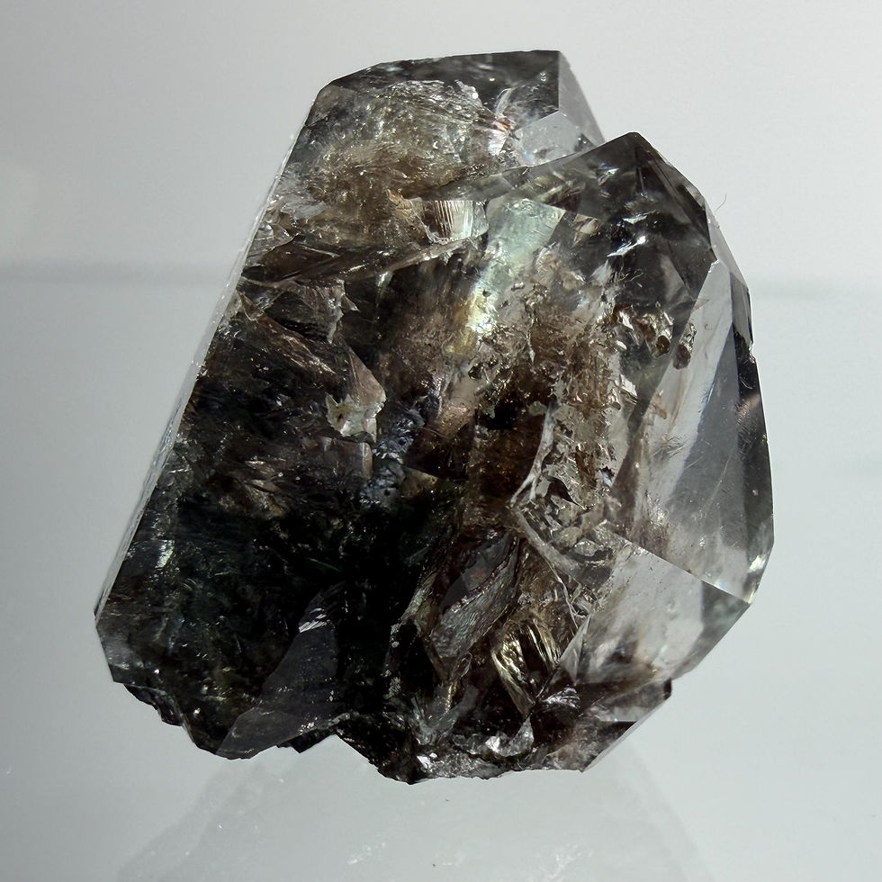 Thumbnail: Canadian Smokey Quartz from Grant Quarry, Ontario | Terminated Greely Quartz