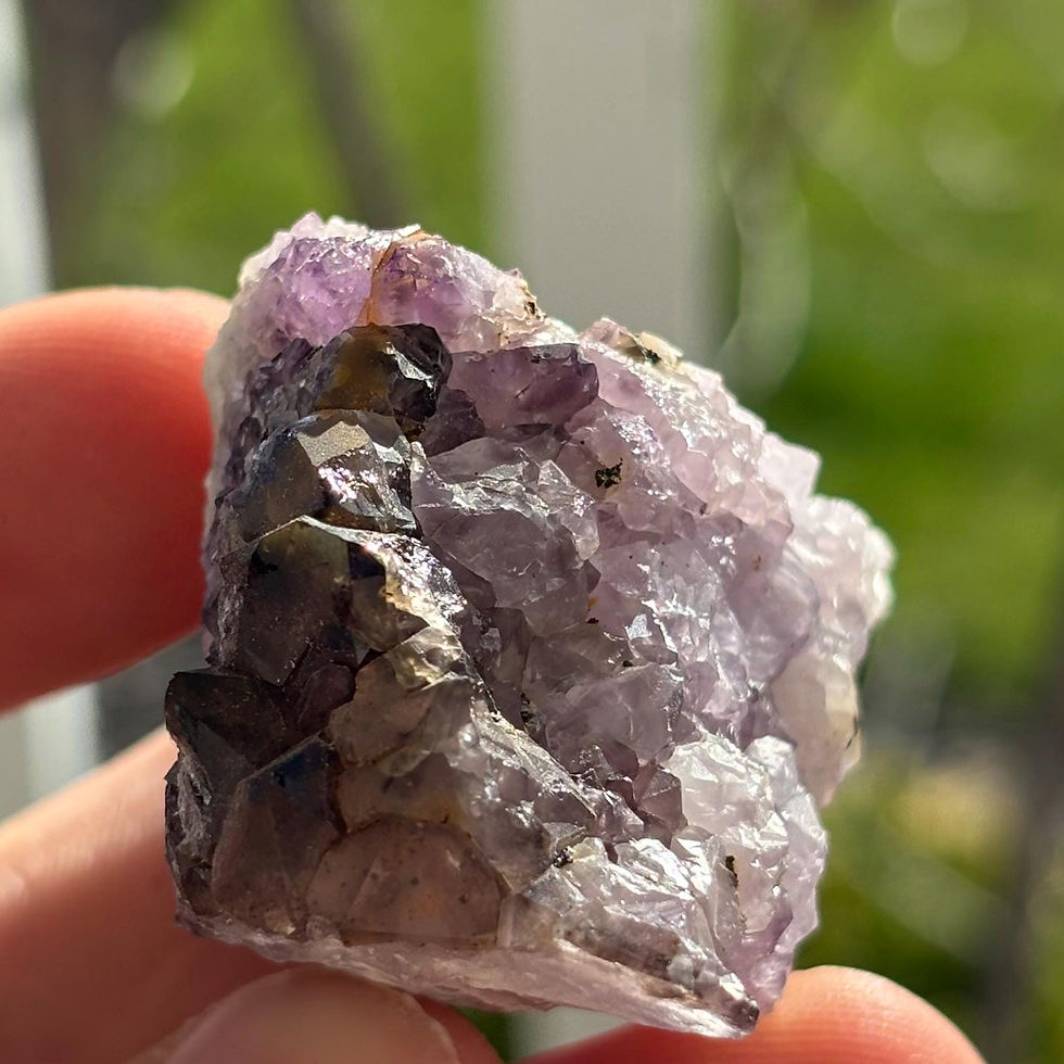 Thumbnail: Thunder Bay Amethyst/Smokey Quartz | Natural Crystal | Mineral Specimen | 59g