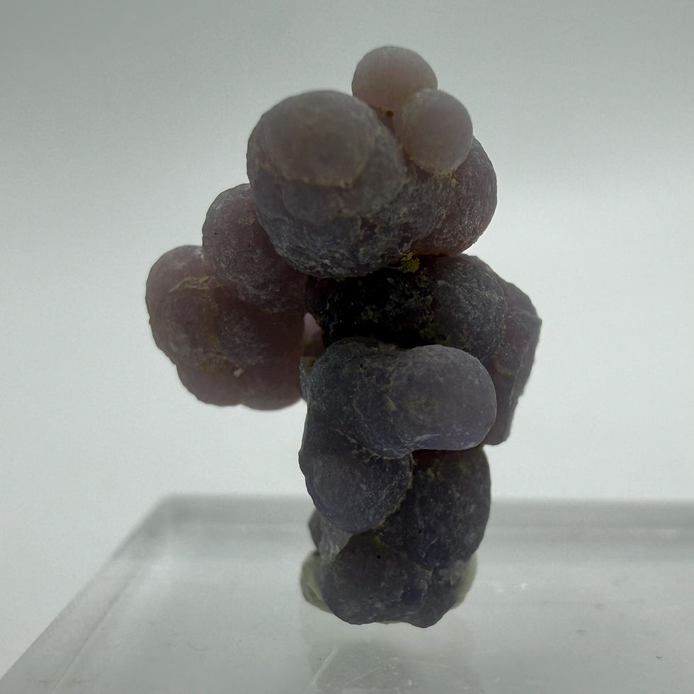 Thumbnail: Grape Agate Crystal: Gobi Desert Agate Specimen