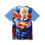 Thumbnail: Superhero Unisex Cut & Sew Tee - American Flag Design