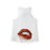 Thumbnail: Chicago Bears Women's Tank Top - Bold Lip Design for Game Day