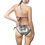Thumbnail: Playful Cartoon Bikini Swimsuit - Tom & Jerry Inspired Swimwear for Summer Fun