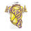 Thumbnail: Los Angeles Lakers Unisex Cut & Sew Tee - Vibrant Basketball Design for Fans