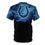 Thumbnail: Electric Blue Graphic Tee for Colts Fans - Unisex Cut & Sew Design