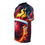 Thumbnail: Fiery Basketball Graphic Tee for Sports Enthusiasts