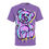 Thumbnail: Vibrant Graphic Tee with Playful Teddy Bear Design