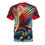 Thumbnail: Vibrant Basketball Unisex Cut & Sew Tee - Sporty  Design for Athletes and Fans