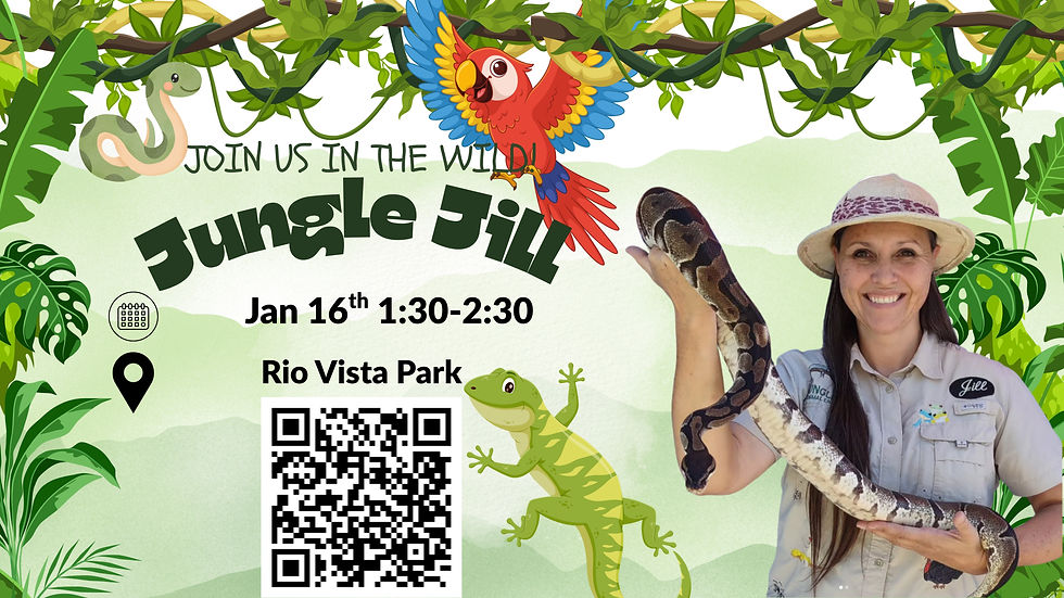 Jungle Jill at the Park - Guests Welcome!