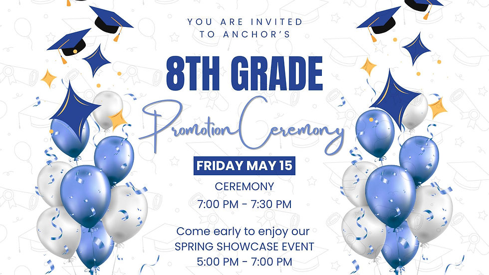 8th Grade Promotion Ceremony