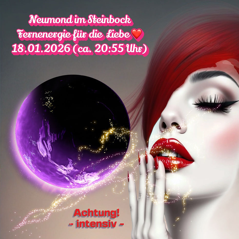 🌑 Neumond im Steinbock – Wahrheit vor Liebe
