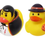 Thumbnail: 6 Halloween Rubber Duck Crackers