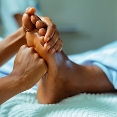 Relaxing hot stone massage for stress, stiffness and muscular discomfort
