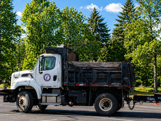 L.I.N.E. students completing CDL training as part of electrical lineworker training in Kingston, New York
