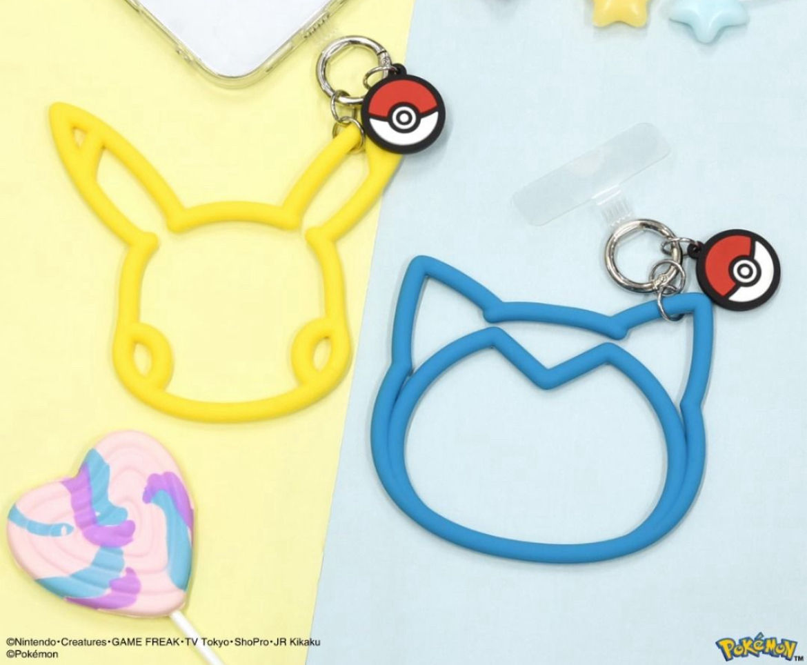 Pokemon 寶可夢 手機矽膠環