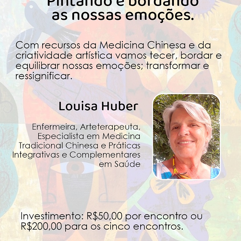 Oficina Pintando e Bordando Nossas Emoções