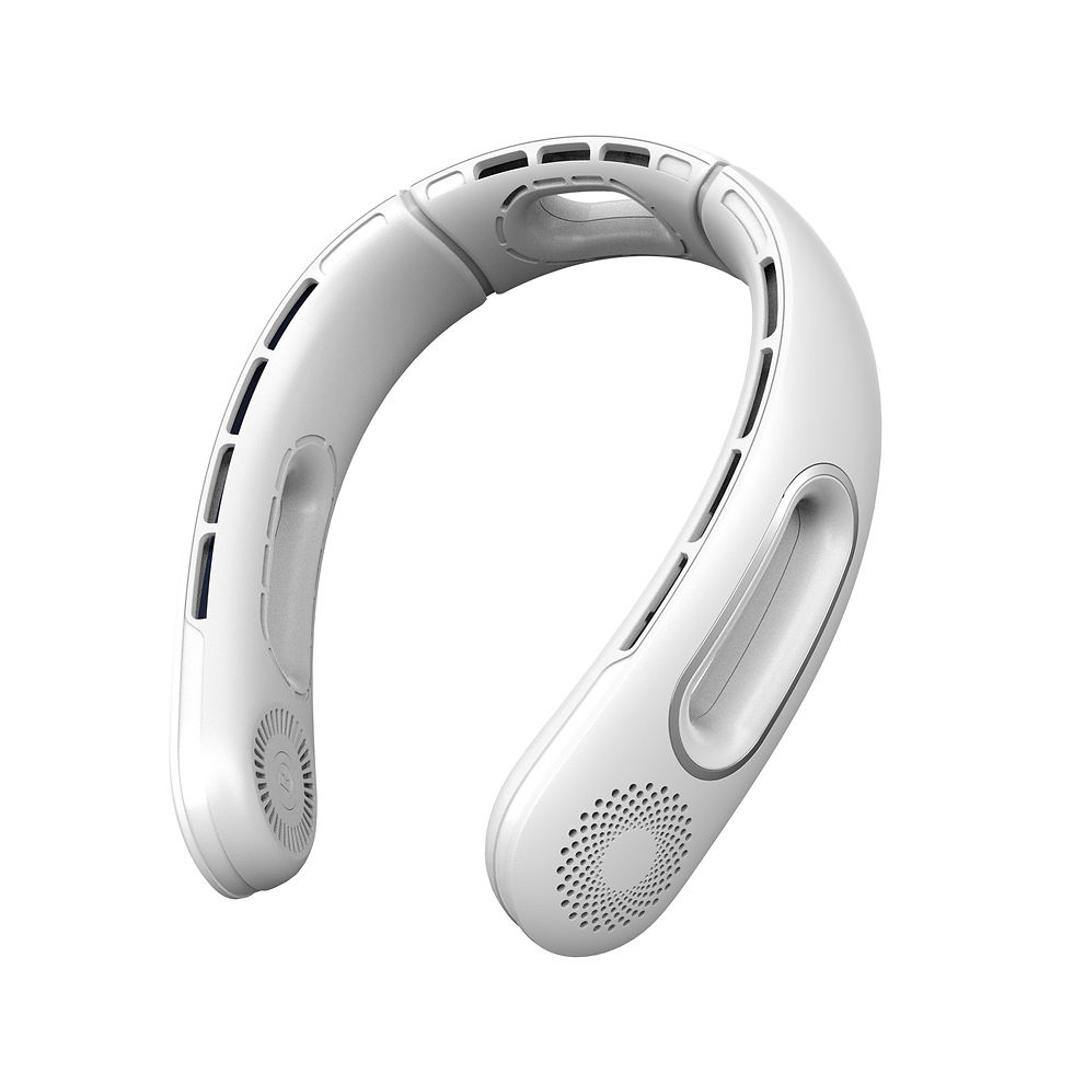 Thumbnail: USB Rechargeable Bladeless Neck Fan