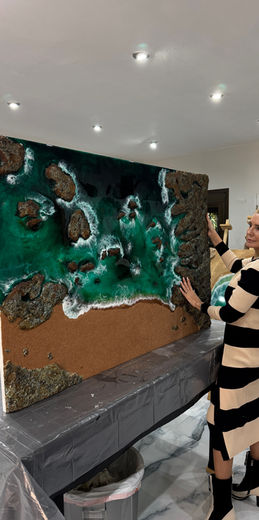 cuadro de artista soledad reina bcv