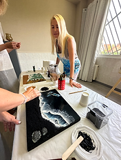 Imagen del curso CURSO INTENSIVO – RESINA
EPOXI · OCEAN RESIN ART