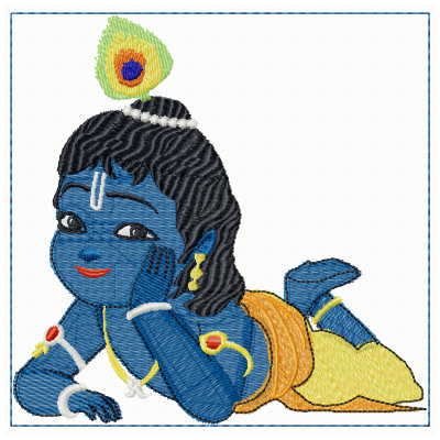 Thumbnail: Baby Krishna Big Size