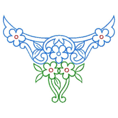 Neck Embroidery