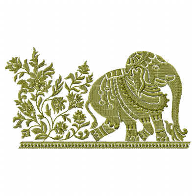 Elephant Border elegant