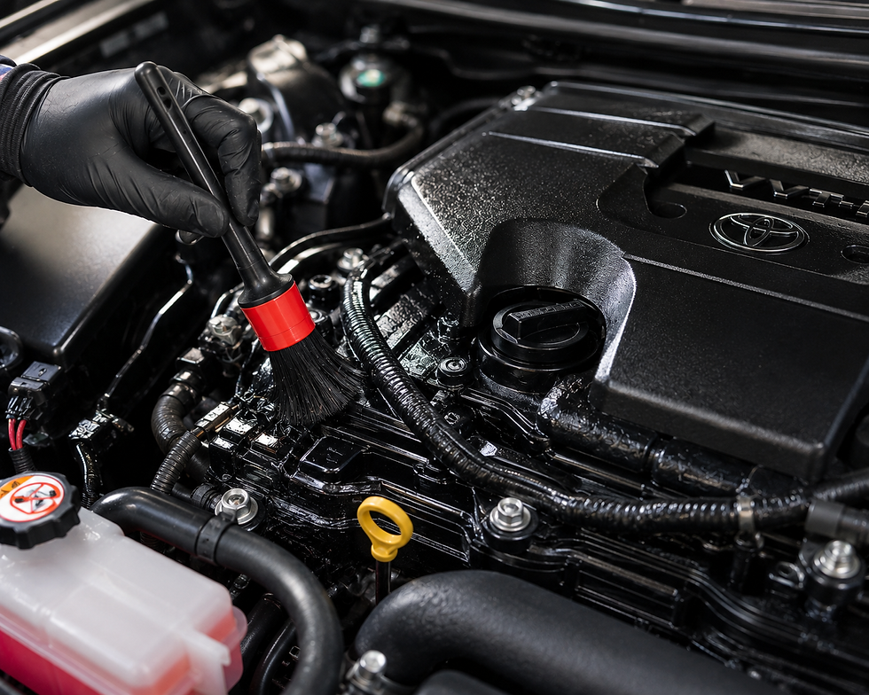 Engine bay detail