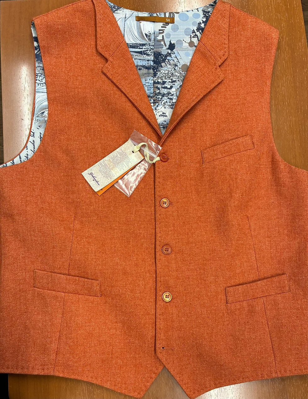 イタリア製ウールベスト