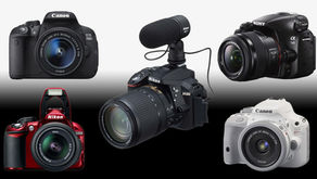 Giriş Seviyesi DSLR Kameralar (Nikon – Canon – Sony)