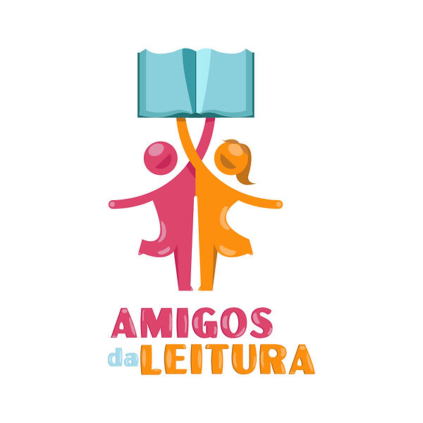 Logo projeto amigos da leitura