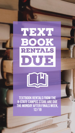 Textbook Rentals Due