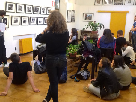 Visita guidata "Human Rights" con gli studenti del Liceo Colombini di Piacenza