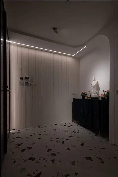 鄉林皇居|GJ SPACE |輕奢北歐風|玄關