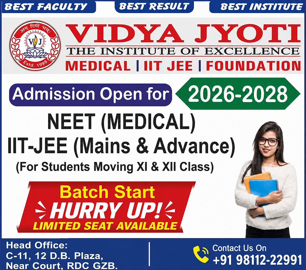 NEET & JEE Coaching in Ghaziabad