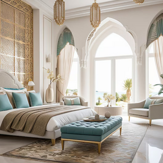 Andalusian style bedroom