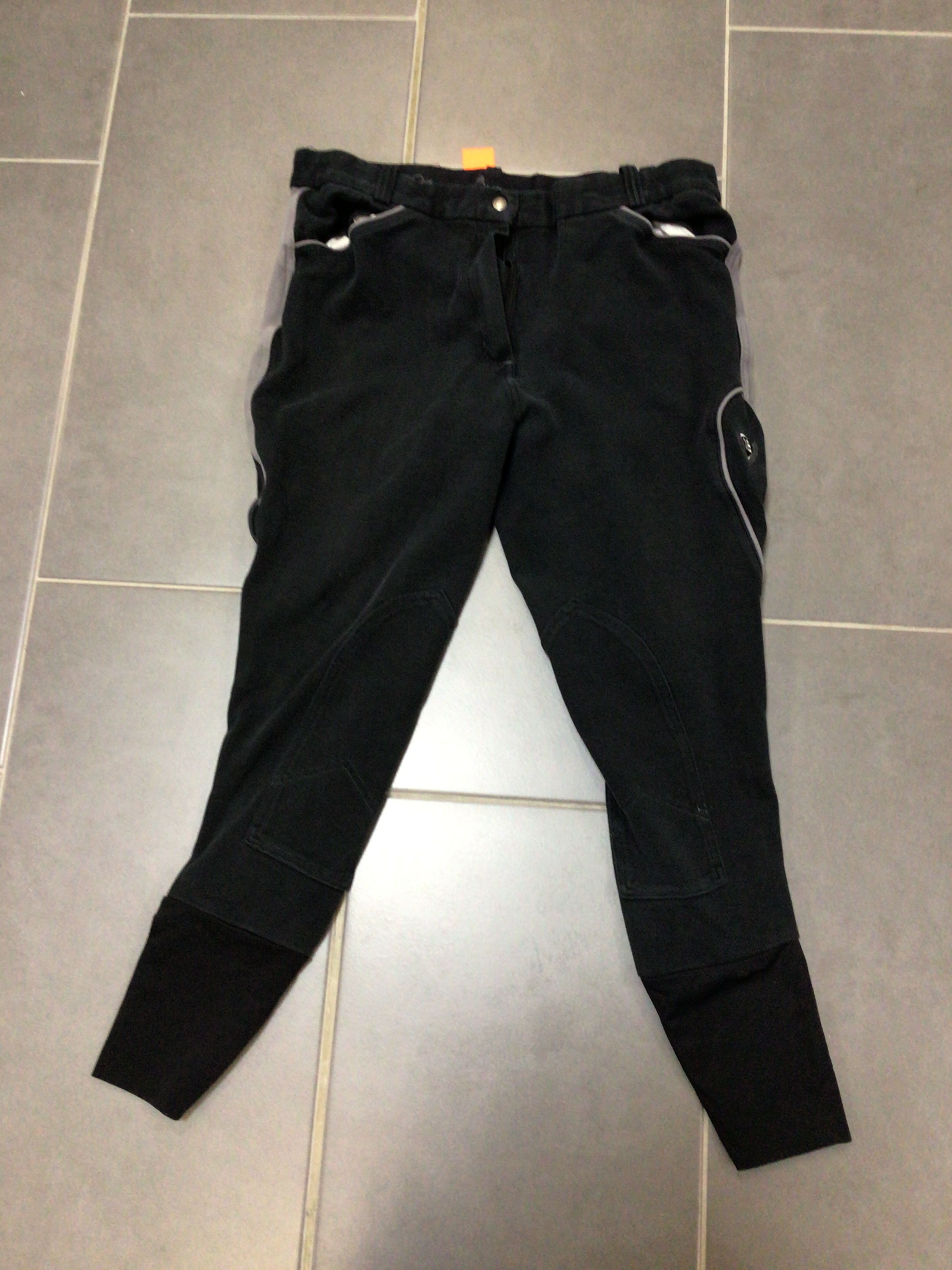 7844 pantalon foug noir et gris 48
