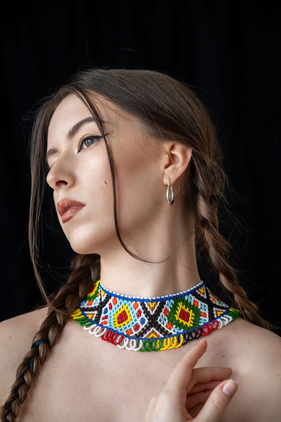 Thumbnail: Geometric Sylianka Necklace
