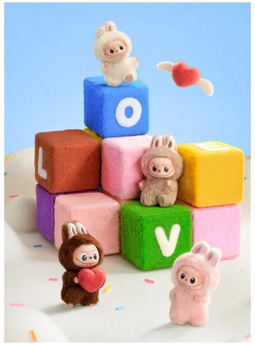 POPMART Labubu Pin for Love A-M Series Blind Box | Little Seven House