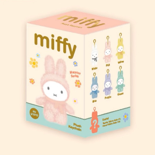 Vipo x miffy Macaron Plushie Keychain Blind Box | Little Seven House