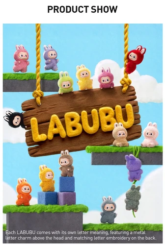 POPMART Labubu Pin for Love N-Z Series Blind Box | Little Seven House