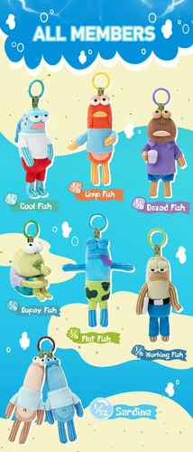 POPMART Bikini Bottom Buddies - Whimsical Plush Series Blind