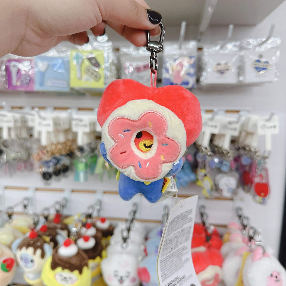 Thumbnail: BT21 Dessert Series Plush Keychain